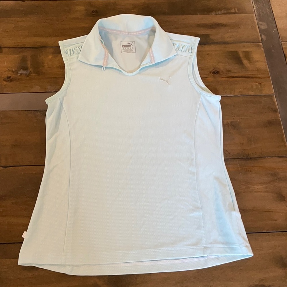 EUC puma golf polo small
